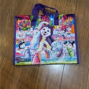 Lisa Frank Tikanni Colorful Trifold Portfolio School Binder 4 Interior Pockets